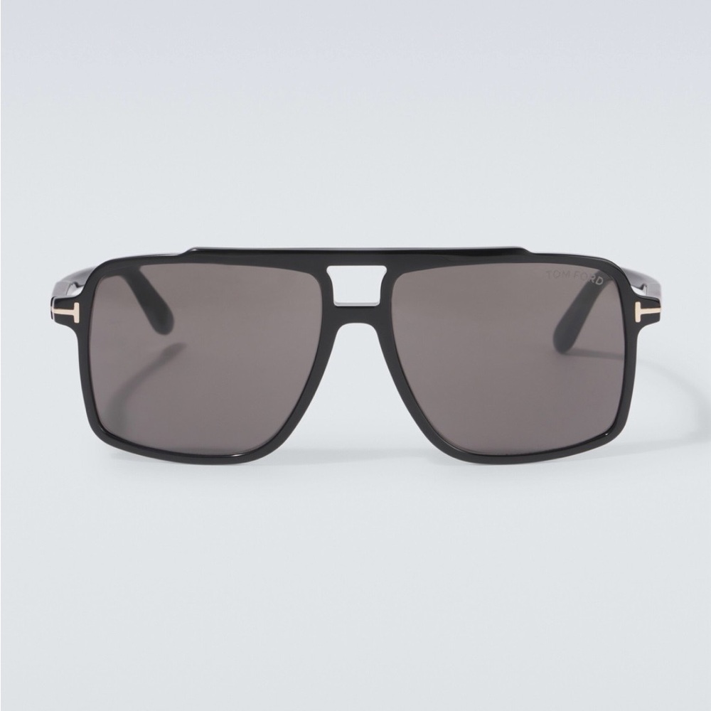 Tom Ford KEMP Black Frame Sunglasses Aviator
